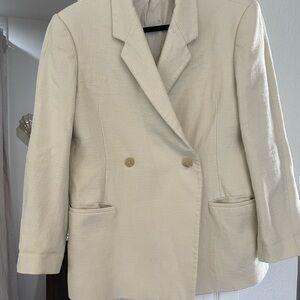 Toteme Cream Blazer
